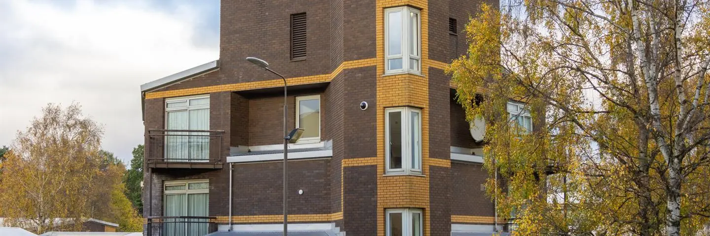 Photography of Edinburgh campus visitor accommodation.